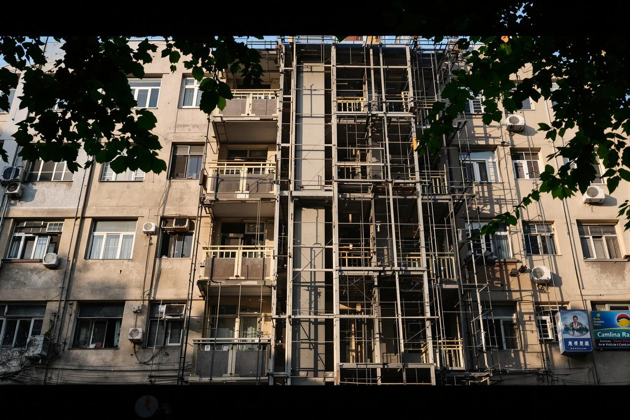 今日有瓜 - 某城市老旧小区加装电梯陷入僵局,一楼住户喊出天价补偿引争议 某城市老旧小区加装电梯陷入僵局,一楼住户喊出天价补偿引争议